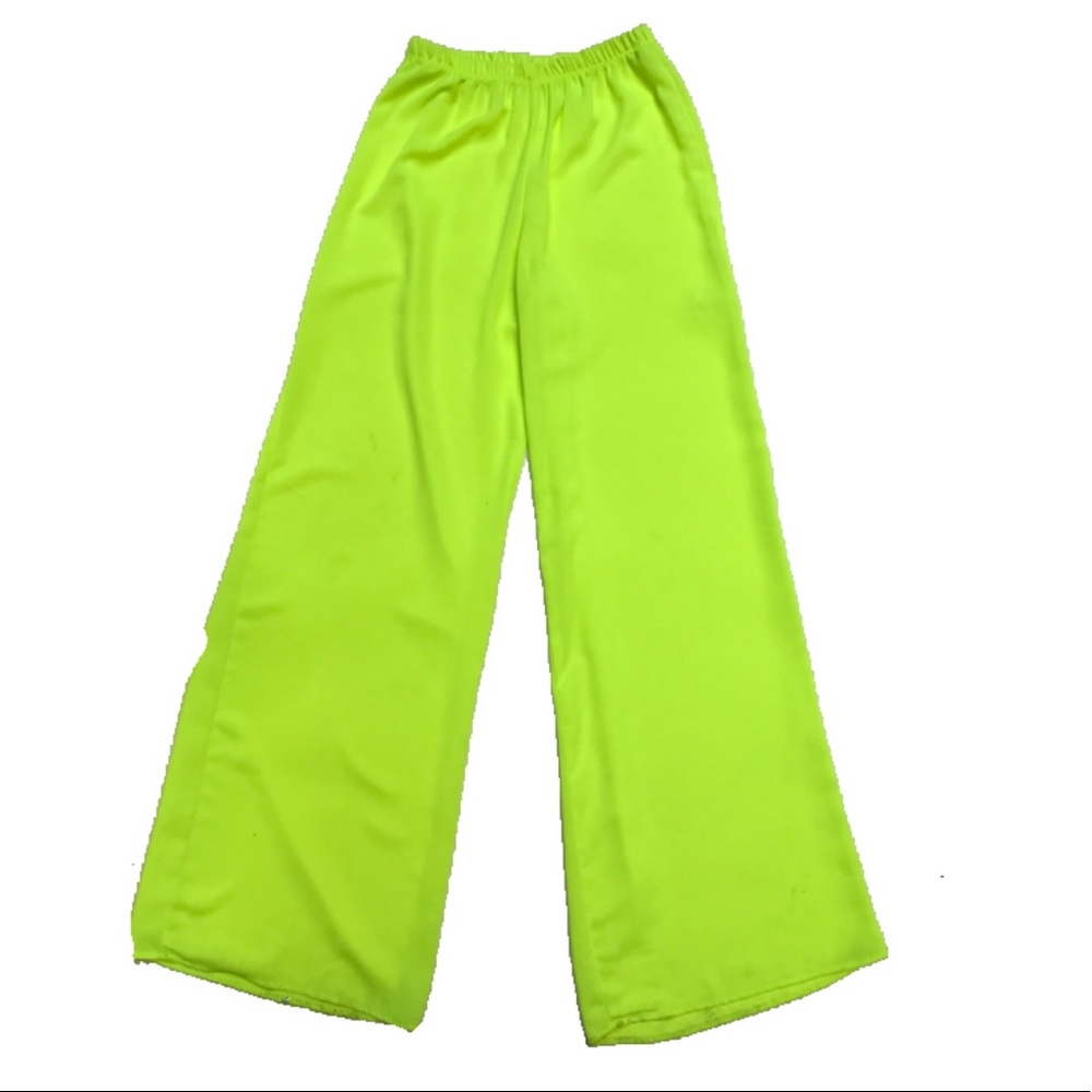Neon wide leg Pants